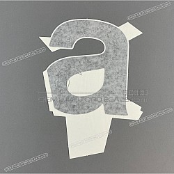 Zijpaneel sticker, linkerkant