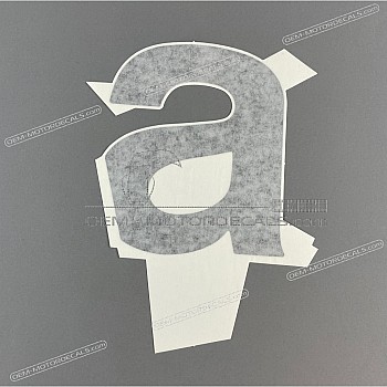 Naklejka na osłonę boczną, lewa strona