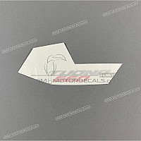 APRILIA Heckverkleidung Aufkleber, Rechte Seite 2H005717