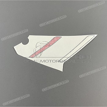 Naklejka na dolną owiewkę, pług, lewa strona