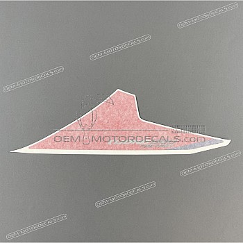 Heckverkleidung Aufkleber, Linke Seite