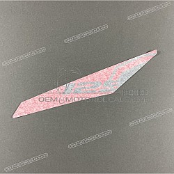 Front fender decal, left side