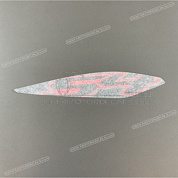 Heckverkleidung Aufkleber, Linke Seite