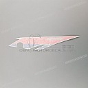 Autocollant carénage arrière queue, côté gauche