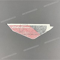 APRILIA Pegatina para guardabarros delantero, lado izquierdo 2H006150