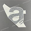 Side cowling decal, right side