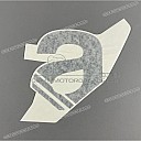 Side cowling decal, left side