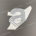 Side cowling decal, left side
