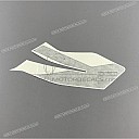 Side cowling decal, right side