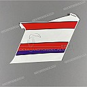 Side cowling decal, right side
