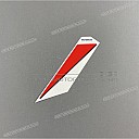 Side cowling decal, right side