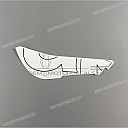 Tail cowl decal, right side