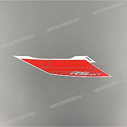 Adesivo posteriore coda carena, lato destro