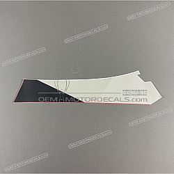 Front cowling decal, right side