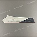 Front cowling decal, left side