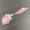 Belly pan decal, left side