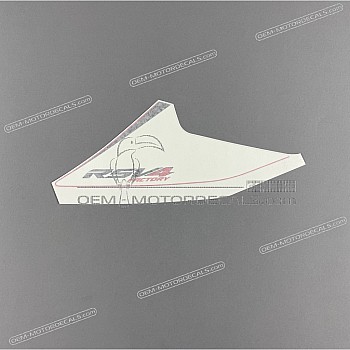 Heckverkleidung Aufkleber, Linke Seite