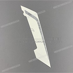 Heckverkleidung Aufkleber, Linke Seite