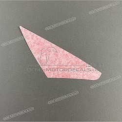 Front cowling decal, right side