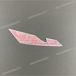 Front cowling decal