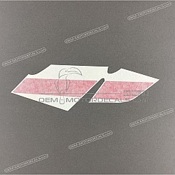 Side cowling decal