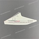 Tail cowl decal, left side