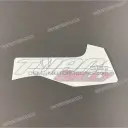 Front cowling decal