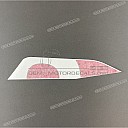 Seat cowl side decal
