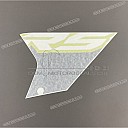 Belly pan side sticker