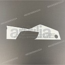 Lower fairing rear sticker