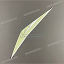 Front cowling decal, left side