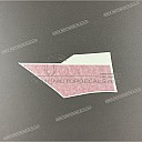 Side cowling decal, right side
