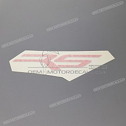 Heckverkleidung Aufkleber, Linke Seite