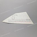 Duo seat kapje sticker, rechterkant