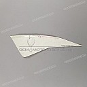 Front cowling decal, right side