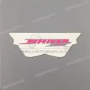 Kontpaneel sticker