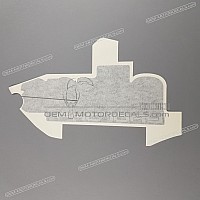 APRILIA Belly pan decal, left side 893795