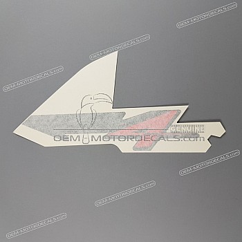 Side cowling decal, left side