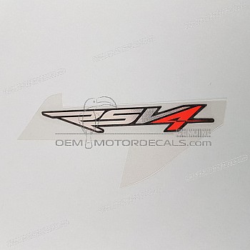 Heckverkleidung Aufkleber, Linke Seite