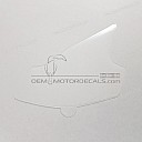 Decal, left side