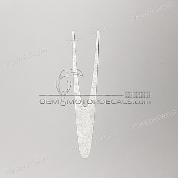 Front cowling decal