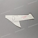 Tail cowl decal, right side