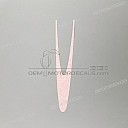 Front cowling decal