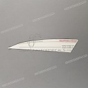 Front fender decal, left side