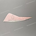 Front cowling decal, left side