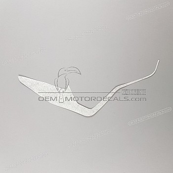 Bovenkuip sticker, linkerkant