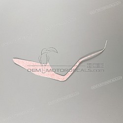 Bovenkuip sticker, linkerkant