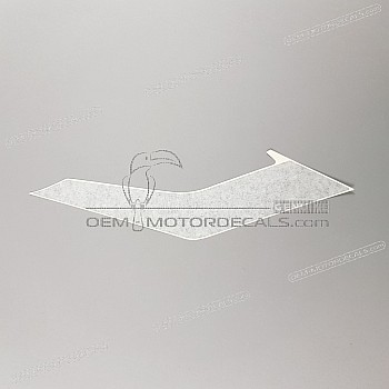 Tail cowl decal, left side