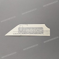 Autocollant bas de carénage, côté gauche