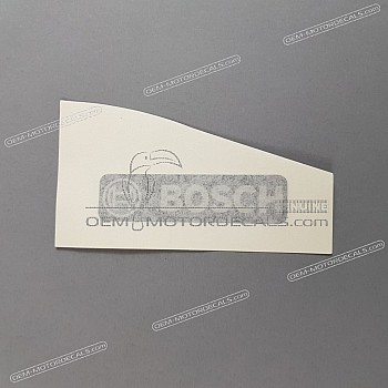 Belly pan decal, right side